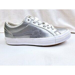 Converse Golf Le Fleur Size Womens 8 Or Men 6 Gray Low Lace Log Fashion Sneakers
